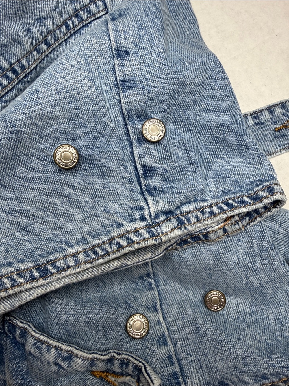 We The Free CRVY Outlaw Wide Leg Jeans Small - Picture 6 of 6